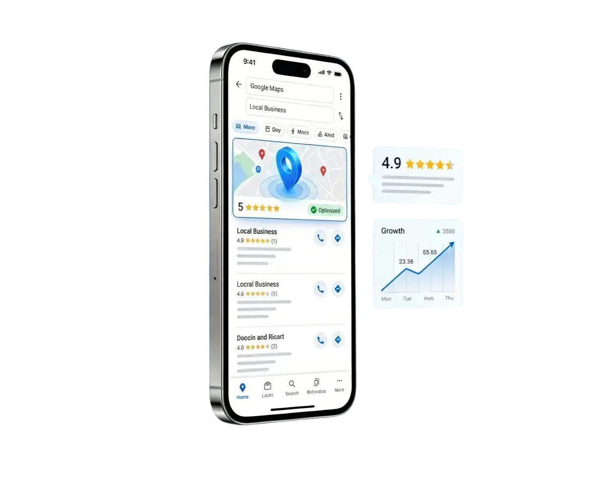 Google Business Profile optimized in the map pack